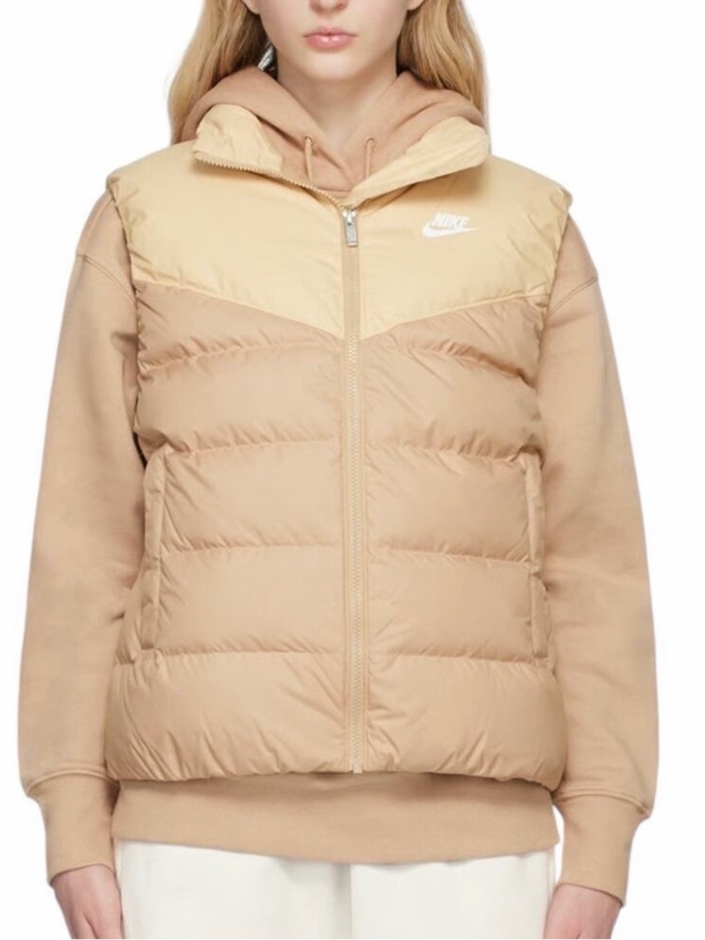 Nike Women's Sportswear Therma-FIT Windrunner Down Puffer Vest Sz Small